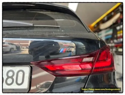 bmw 120 i 블랙 m 레터링 교환으로 고성능 차량으로 만들어 보자!! / 동대문구 장안동