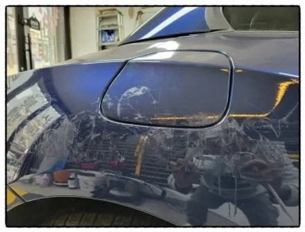 bmw z4 반사 스티커 제거는 안 하고 싶다 ㅜㅜ / 동대문구 장안동