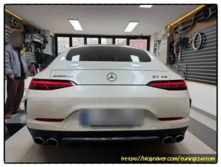 벤츠 gt 43 amg 후미등 led 수리 가 가능할까?? / 동대문구 장안동