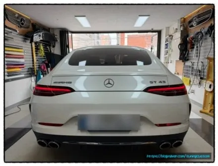벤츠 gt43 amg 조수석 후미등 led 나가는 고질병 수리해 보자!! / 동대문구 장안동
