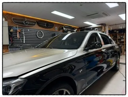 벤츠 s600 마이바흐 랩핑 제거 및 투톤 랩핑 해보자~^^ / 동대문구 장안동
