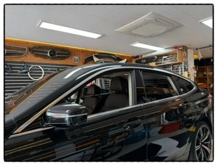 bmw 620d 블랙 그릴 교환 및 도어 크롬. 범퍼 크롬 몰딩 랩핑으로 블랙 에디션 만들어 보자 ~^^ / 동대문구 장안동