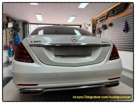 벤츠 s560 (w222) 도어 커튼 수리 (도어선쉐이드수리) 를 저렴한 가격으로 수리할 수 있다!! / 동대문구 장안동