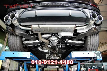 아우디 Q8 50TDI 디젤 액티브 사운드 8가지 배기음 저스트 장착 / 안산 상록