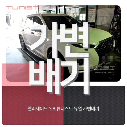 [TUNIST]펠리세이드 3.8 가변배기 배기튜닝 안산튜닝 / 안산 상록