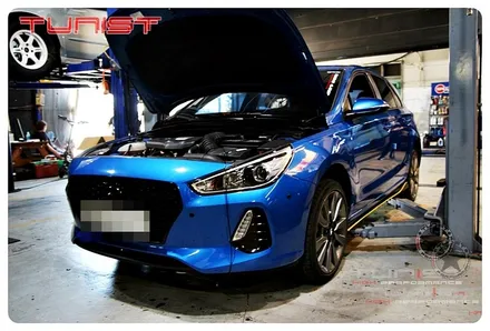 I30PD 1.6 터보 국민 배기튜닝 가변배기 2가지 배기음 리모컨 사용 / 안산 상록구