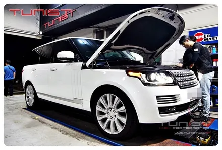 레인지로버 보그 5.0 SC Vogue SE 가변배기 배기튜닝 v8 슈퍼차져 배기음 사운드 / 안산 상록구