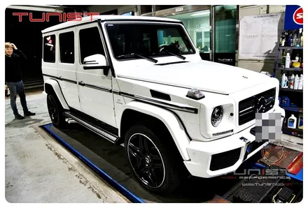 벤츠 지바겐 W463B G63 AMG 브라부스 스타일 가변배기 배기튜닝 AMG 배기음 튜닝 / 안산 상록구