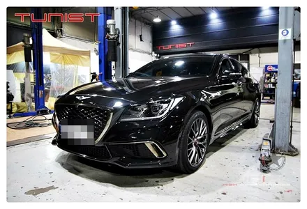 제네시스 G80 3.8 GDI 스포츠 컨버전 가변배기 배기튜닝 배기음 / 안산 상록