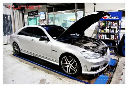 첫번째 63AMG~ 벤츠 W221 S 63AMG  가변배기 배기튜닝 / 안산 상록
