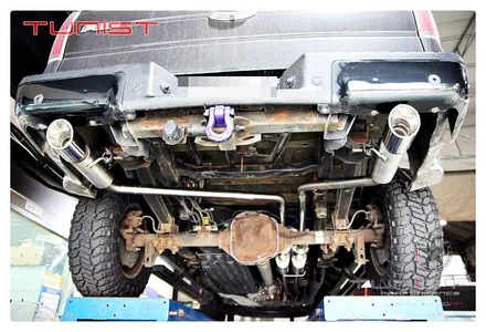 강력한 V8 튜닝 배기음~! 대형 픽업트럭 포드 F150 독립형 듀얼 가변배기 배기튜닝 / 안산 상록