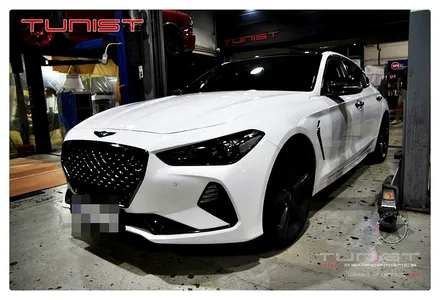 구조변경 면제~! 제네시스 G70 3.3T 준비엘 GT 튜닝 인증 가변배기 배기튜닝 / 안산 상록