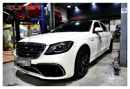 벤츠 W222 (후기형) S 63AMG 튜니스트 가변배기 배기튜닝 튜닝 부작용 없다 / 안산 상록