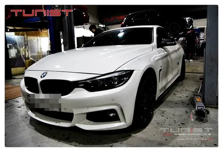 BMW F32 428I 커스텀 듀얼배기 배기튜닝 중저음 배기음 / 안산 상록