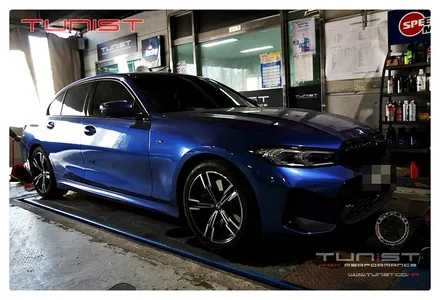 BMW G20 320I 브릴란테 튜닝 인증 가변배기 배기튜닝 카본 듀얼팁 그리고 포먼스 디퓨져 장착 / 안산 상록