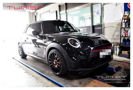 미니 컨버터블 jcw 2.0 터보 퍼포먼스 전용 가변배기 고성능 배기튜닝 / 안산 상록