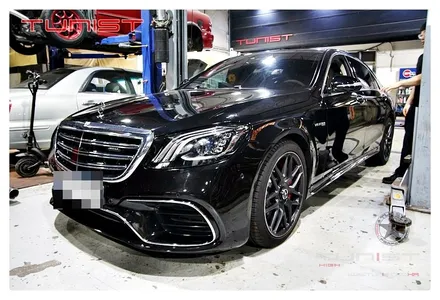 벤츠 W222 S63AMG(후기형) 가변배기 배기튜닝 AMG 배기음 봉인 해제 / 안산 상록