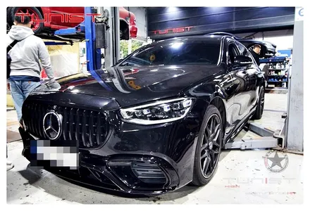 벤츠 W223 S580 4MATIC Long 럭셔리 세단 가변배기튜닝 63AMG 배기음 / 안산 상록