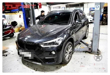 BMW X1 F48 xDrive18d 머플러 소음 원인 자바라 교환 배기수리 완벽 해결 / 안산 상록