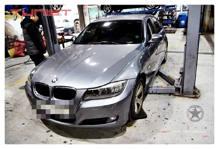 BMW E90 320d 머플러 소음과 진동 해결, DPF 교체 없이 자바라 완벽 수리 / 안산 상록