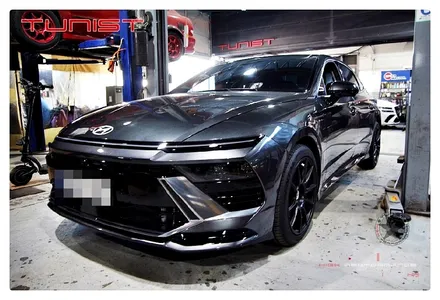 쏘나타 디엣지 1.6T 배기 효율의 완성, 경고등 걱정 없는 가변배기튜닝 시각팁 장착 / 안산 상록
