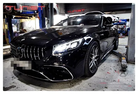 벤츠 W222 S63 AMG 후기형 카브리올레, 출력 하락 없는 커스텀 가변 머플러 작업으로 진짜 V8 사운드 깨우기! / 안산 상록