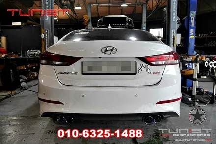아반떼ad 순정형 듀얼 가변배기를 안산 배기튜닝에서 저렴하게 / 안산 상록