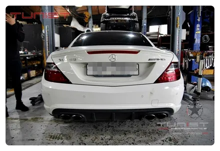 벤츠 SLK55AMG 가변배기 amg배기음 배기튜닝 / 안산 상록