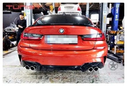 bmw g20 320i 퍼포먼스 전용 커스텀 듀얼배기튜닝 중저음 세팅 구조변경까지 완료~ / 안산 상록
