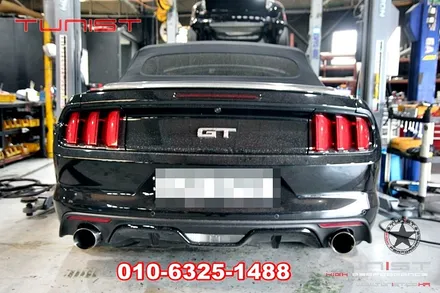 머스탱 GT 5.0 듀얼 가변배기 튜닝으로 아메리카 머슬카 배기음 만들기  팝콘맵핑 / 안산 상록