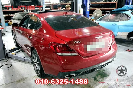 제네시스 g70 3.3t 부임음 없는 고성능 듀얼 가변배기 / 안산 상록