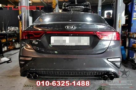 올뉴 k3 싸고 성능좋은  순정형 듀얼 가변배기와 허당잡는 토크소음기 / 안산 상록