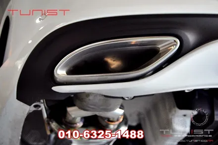 벤츠 w205 c200쿱 amg 배기음 튜닝으로 듀얼 가변배기가 어떤지~! / 안산 상록
