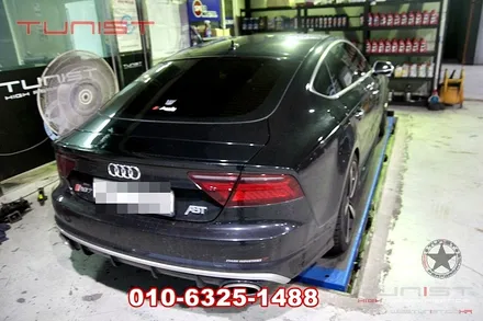 아우디 a7 3.0 tfsi 듀얼 가변배기 튜닝으로 배기음 출력 업그레이드 / 안산 상록