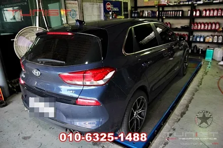 i30pd 1.4 터보 듀얼 가변배기 배기음 배기튜닝 튜닝검사(구조변경) 완료 / 안산 상록
