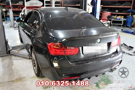 bmw 320d 중저음 배기음 나오는 커스텀 듀얼배기 직관 / 안산 상록
