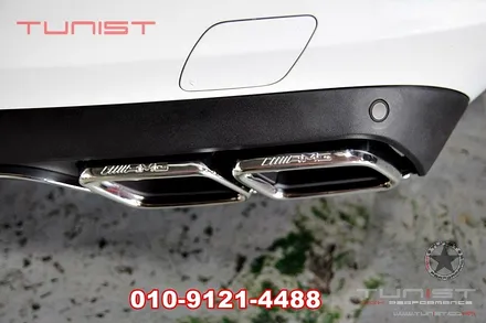 벤츠 W205 C200 듀얼 가변배기 63AMG 디퓨져 장착 / 안산 상록