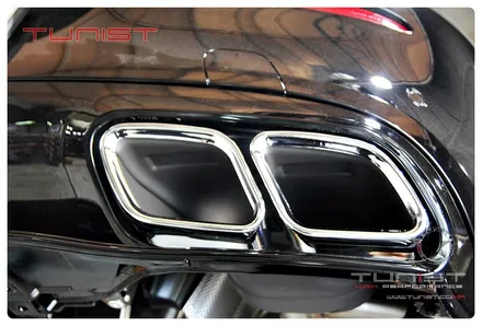 벤츠 c클래스 w205 c200 카브리올레 가변배기 amg 디퓨져 배기튜닝 / 안산 상록