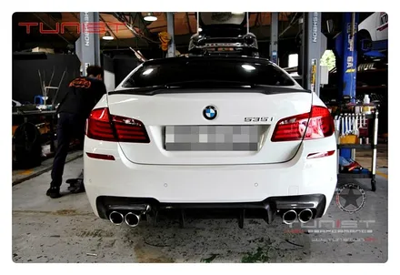 BMW f10 5시리즈 535I 이런 배기음이 나온다고? 듀얼 가변배기 배기튜닝 / 안산 상록