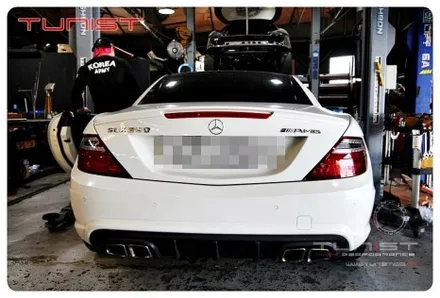 벤츠 SLK200 AMG 스타일 가변배기 배기튜닝 리모컨 사용 / 안산 상록구