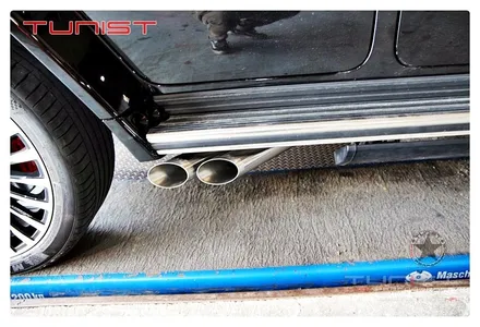 벤츠 지바겐 W463B G63 AMG 브라부스 스타일 가변배기 배기튜닝 / 안산 상록