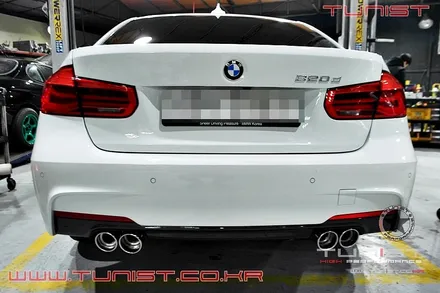 맵핑보다 BMW320D 듀얼배기 직관 엉클칩 조합은 정말 물건이다 / 안산 상록