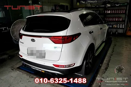 스포티지ql 중저음 나오는 커스텀 듀얼배기 직관 / 안산 상록