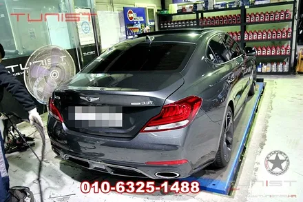제네시스  g70 3.3 스팅어는 무조건 해야 하는 듀얼 가변배기 배기튜닝 / 안산 상록