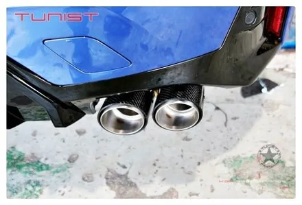 BMW G20 320I 브릴란테 튜닝 인증 가변배기 배기튜닝 카본 듀얼팁 그리고 포먼스 디퓨져 장착 / 안산 상록