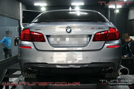 BMW 550D 듀얼배기와 맵핑에 절묘한 조합 / 안산 상록