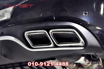 벤츠 w205 c200쿱 듀얼 가변배기 와 amg 디퓨져 장착 / 안산 상록