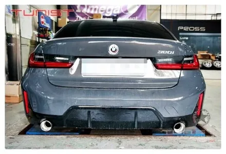 BMW G20 320i의 아쉬운 사운드 해결! 브릴란테 인증 가변배기로 완성한 묵직한 중저음 배기튜닝 / 안산 상록