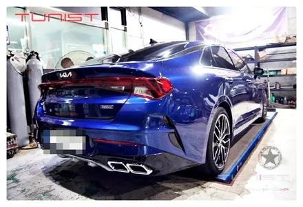 k5 dl3 1.6 터보 TUNIST 듀얼 가변배기튜닝 그리고  AMG 사각팁 장착 / 안산 상록