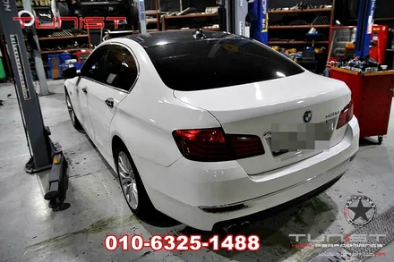 bmw 520d zf8단 미션오일 교환 및 엔진 오일 지크레이싱 합성엔진 오일 교환 / 안산 상록